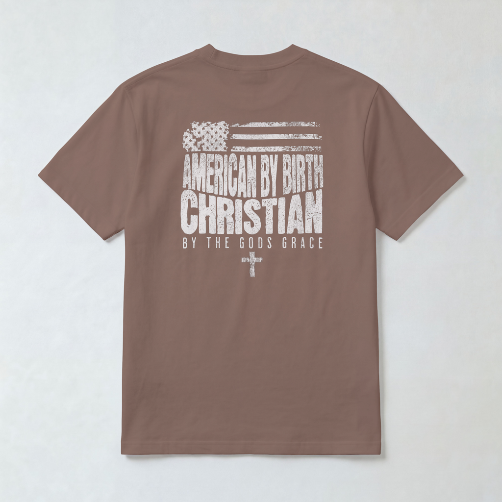 American By Birth Graphic Tee