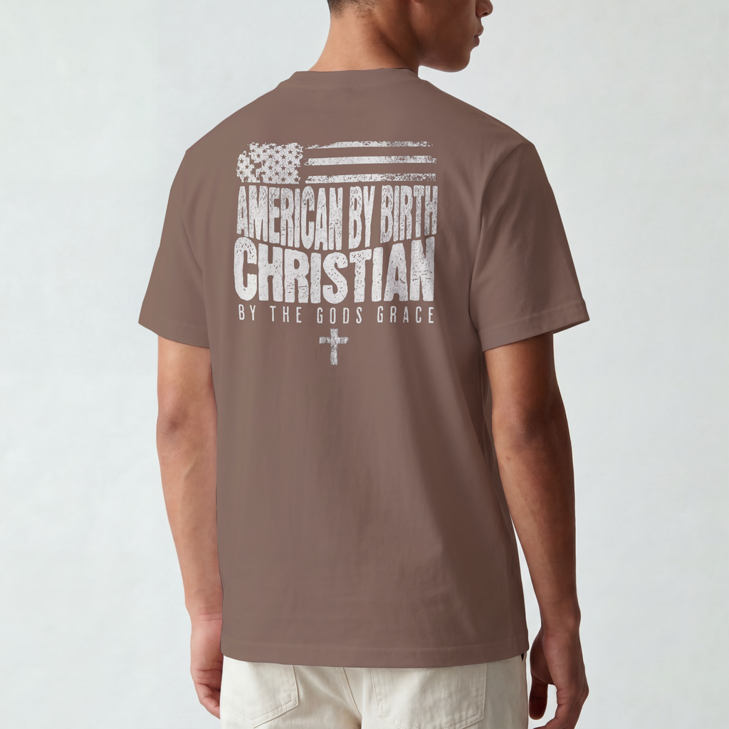 American By Birth Graphic Tee