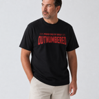 Outnumbered: Girl Dad T-Shirt