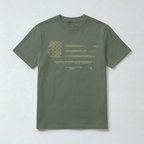 Distressed USA Flag Graphic T-Shirt