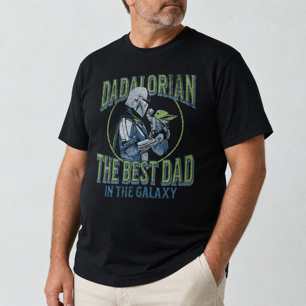 Best Dad in the Galaxy Graphic T-shirt