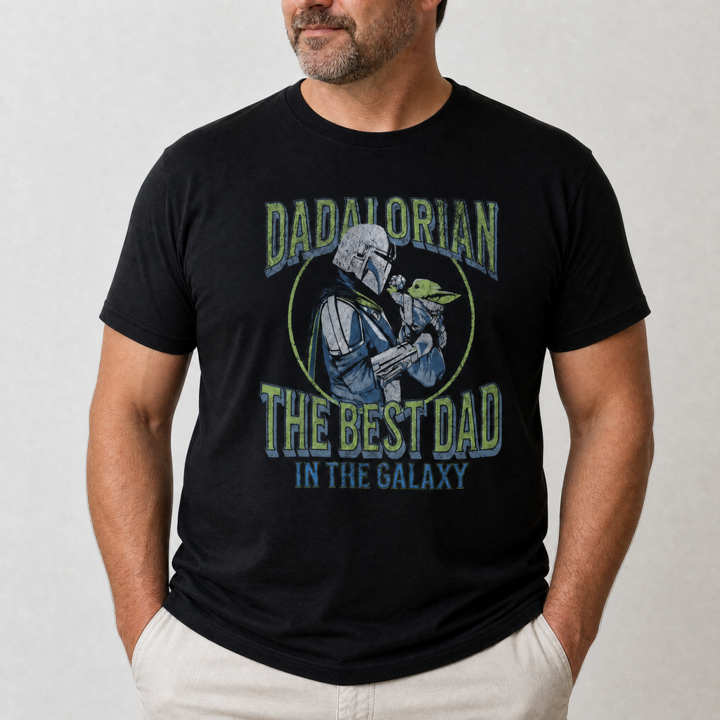 Best Dad in the Galaxy Graphic T-shirt