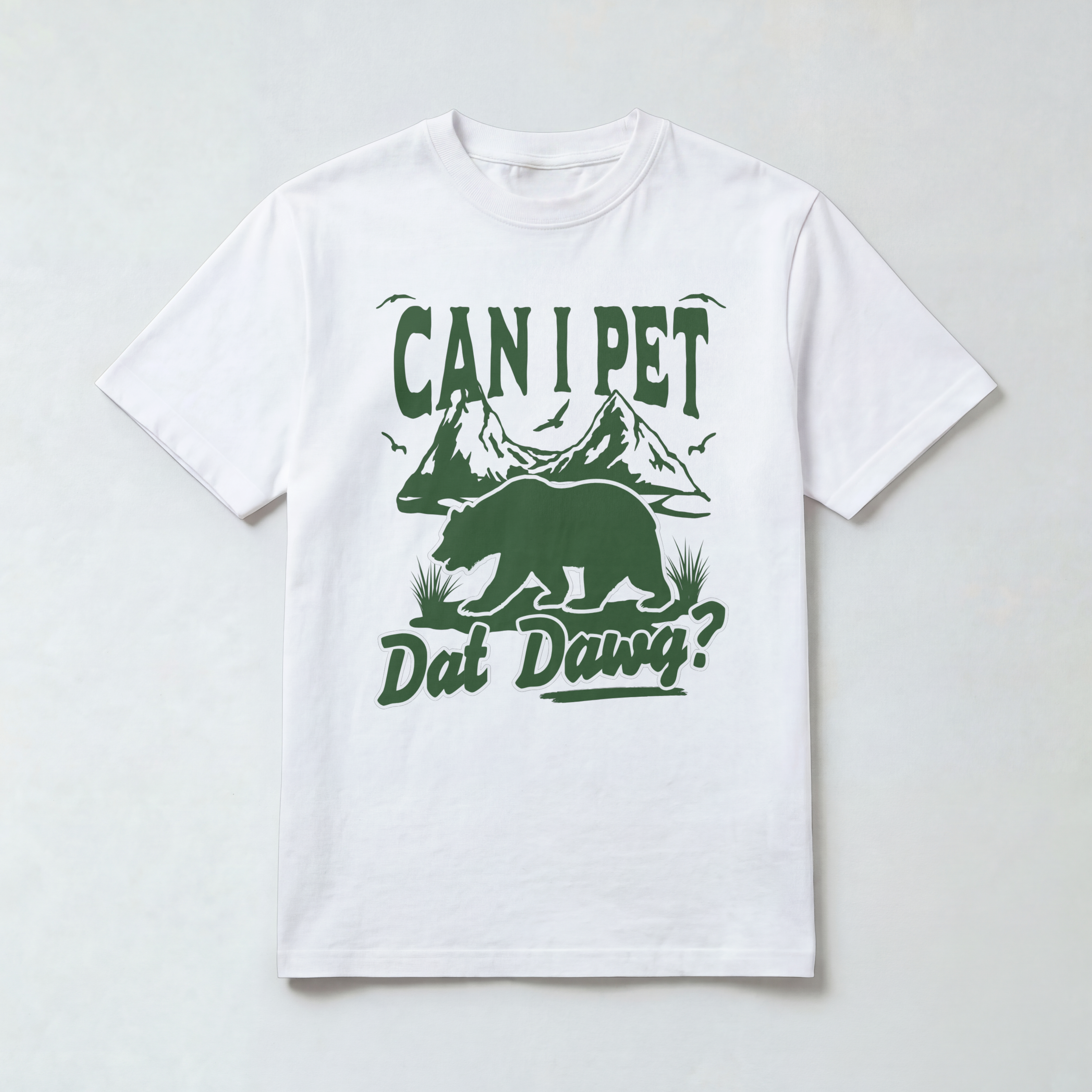Can I Pet Dat Dawg Graphic Tee