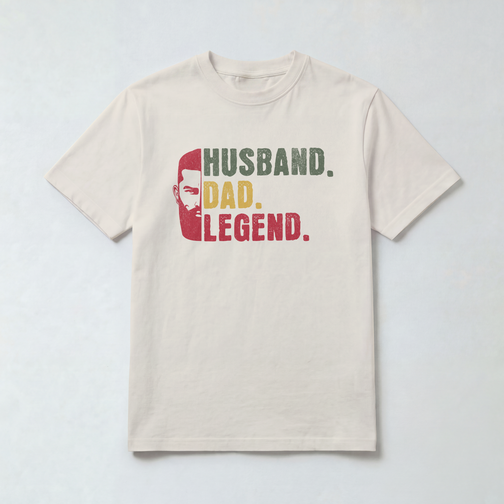 Husband Dad Legend Graphic Tee