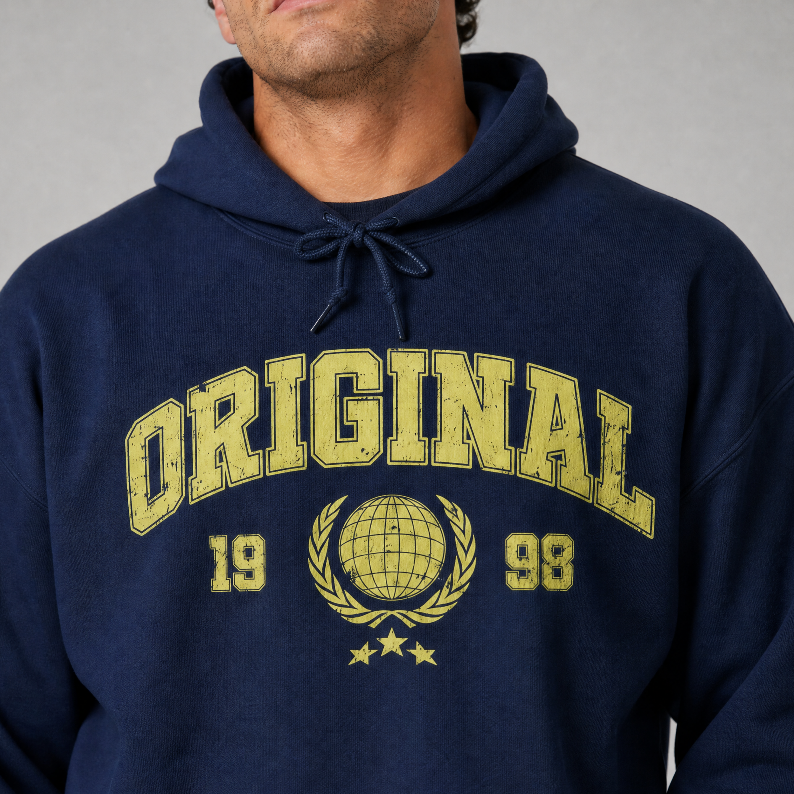 Original Printed Hooded Sweatshirt