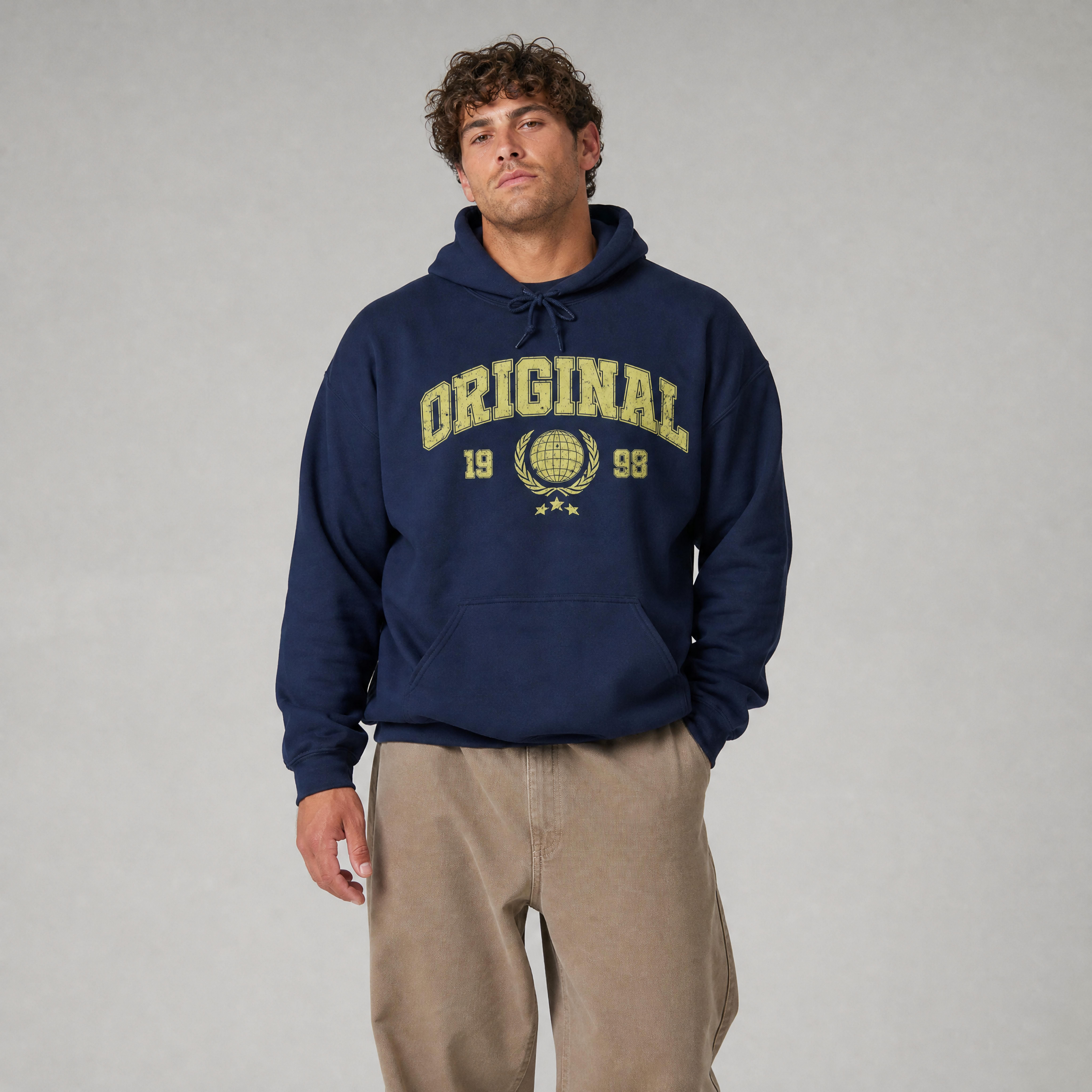 Original Printed Hooded Sweatshirt